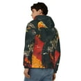 thumbnail image 4 of Naloa Ink Style Bald Eagle Men’s Hoodies, Zip up Hoodie, Sweatshirts,Hoodies for Men Sizes S-3XL-Small, 4 of 5