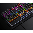 thumbnail image 2 of Wired RGB LED Backlit Mechanical Gaming Keyboard with 104 Keys Mechanical Gaming keyboard, Independently Change the axis Computer Games Black(Green Shaftkey), 2 of 8