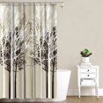 thumbnail image 1 of Mainstays Beige Forest Shower Curtain, 1 of 4