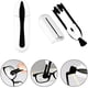 thumbnail image 4 of Qarigey Equipo de limpieza de gafas portátil, cepillo limpio eficaz para gafas, 2 piezas, con tecnología única Tratamientos faciales, 4 of 6