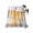 Gray Orange, variant on King Flat Sheet 105"x98", Orange Gray Soft Lightweight Bedding Flat Sheets Only, Retro Country Abstract Ombre Aesthetic Brushed Microfiber Top Bed Sheet, Breathable StainResistant Bedsheets
