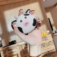 thumbnail image 2 of Funda compatible con Airpods 1 y 2, silicona 3D, lindo y divertido personaje de dibujos animados Kawaii Airpods, funda protectora a prueba de golpes, piel suave con llavero para niños, adolescentes y, 2 of 5
