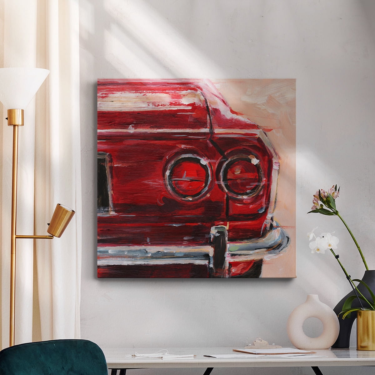 Wexford Home Sportscar Collection IV-Premium Gallery Wrapped Canvas, 32" x 32" - Ready to Hang