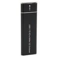 thumbnail image 1 of M.2 NVMe SSD Enclosure, UASP Protocol 10Gbps Aluminium Alloy PCIe SSD Enclosure  for Computer Black,Silver, 1 of 7