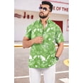 thumbnail image 5 of LA LEELA Men's Hawaiian Shirts Short Sleeve Button Down Shirt Men's Tropical Shirts Casual Vacation Summer Party Shirts for Men Funny M Pear, Floral, 5 of 5