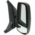 thumbnail image 4 of For Ford Transit-150/250 2015 2016 2017 Door Mirror Passenger Side | Manual Glass | Textured Cover | Short Arm Style | Fits Cargo Vans w/Medium & High Roof | Textured Black | FO1321550 | CK4Z17682AA, 4 of 6