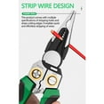 thumbnail image 6 of 8 in 1 Wire Stripper with Voltage Tester, Electrical Pliers for Crimping, Cutting, and Stripping Electric Wire | YISHFHP, 6 of 10