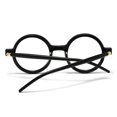 thumbnail image 4 of Gafas Blue Light Gleyemor Retro Round para hombre y mujer, 4 of 7