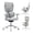 Gray, variant on Nouhaus Morph Ergonomic Office Chair, Home Desk Chair with High Back, 2-Zone Dynamic Lumbar Support, Executive Task Chair with 3D Armrests, Rolling Swivel Computer Chair for Home Office Study Room