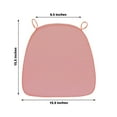 thumbnail image 3 of Efavormart DUSTY ROSE Chiavari Chair Cushion Chair Pad with Attachment Straps Party Event Decoration - 2" Thick, 3 of 10