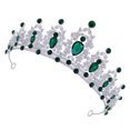 thumbnail image 6 of SEWCHICS 1Set Baroque Crown Headpiece With Zinc Alloy For Women Birthday Party Prom, 6 of 8