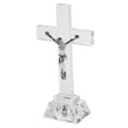 thumbnail image 4 of 1Pc Holy Cross Adornment Unique Prayer Ornament Home Desktop Decor White, 4 of 6