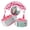 Pink, variant on Toddler Leash, 4.9ft Anti Lost Wrist Link for Toddlers with Induction Lock, Child Leash Harness, Leash for Kids (Light Blue)