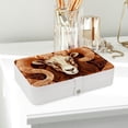 thumbnail image 6 of Constellation Jewelry Box Organizer Storage Box with Removable Compartment, Portable PU Leather Jewelry Boxes, 6 of 6