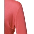 thumbnail image 4 of SSOULM Women's 3/4 Sleeve Open Front Bolero Shrug Cardigan with Plus Size, 4 of 5