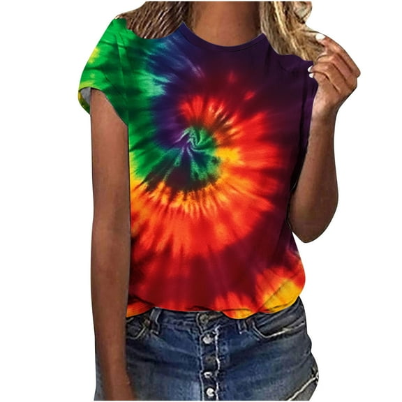 Lumivie Plus Size Tops For Women 4X Tshirts Shirts For Women Graphic Boho Blouses For Women Business Casual Plus Size Cropped T Shirts For Women Tight Pack