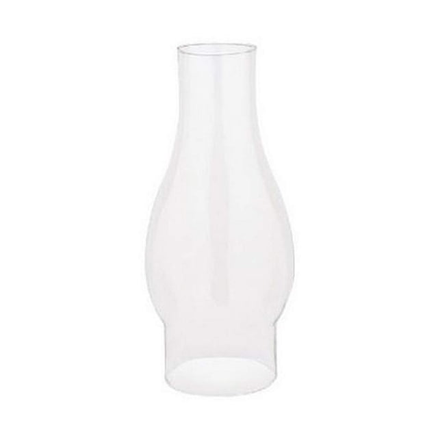 Chimenea Westinghouse de cristal transparente, 22 cm