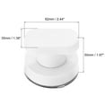 thumbnail image 2 of Mango de puerta de ventosa Uxcell, 1 paquete - Mango de puerta de ducha ABS, reposabrazos adhesivo para baño (blanco, 62x50mm), 2 of 5