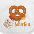 thumbnail image 4 of Inktastic Oktoberfest Pretzel German Festival Boys or Girls Baby Bib, 4 of 4