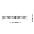 thumbnail image 3 of Stainless Steel Metal Replacement Strap Compatible With Smart Watch 5 Pro Durable 20mm Width Band For Modern Wearable Technology Accessories, 3 of 4