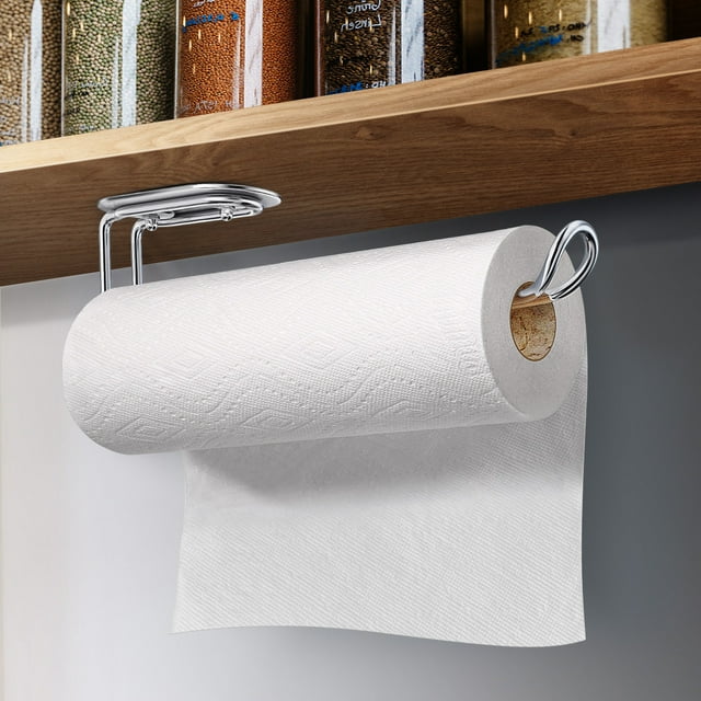 unbranded 2Ud Soporte Para Higiénico De Acero Inoxidable Antioxidante Con Colgante Plata