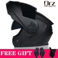 thumbnail image 1 of Último casco de motocicleta con tapa Modular de seguridad aprobado por DOT Voyage Racing casco de doble lente visera Interior Tan Jianjun unisex, 1 of 2