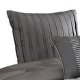 thumbnail image 5 of 10 Piece King Polyester Comforter Set with Geometric Print, Gray, 5 of 5