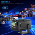 thumbnail image 4 of Android-Powered Portable 1080P LCD Projector with Manual Focus, 180° Rotation & Flexible Angle Adjustment – 30-150 Inch Display, BT Connectivity, US Plug, Black – Ideal for Home Cinema, Video, 4 of 7