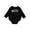 AB-Black, variant on Oopsie Daisy Baby Fleece Bodysuit