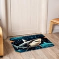thumbnail image 6 of Shark Modern Polyester Non-Slip Floor Rug Office Mat, Machine Washable Office Rugs, 6 of 6