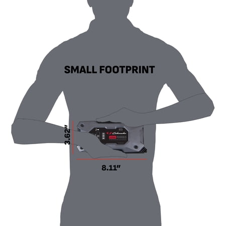 Schumacher SL1668 1200 Peak Amp 12V Rugged Lithium Jump Starter and USB Power Pack, New in Box