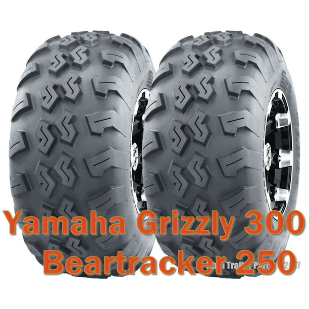 (2) 22x710 22x7x10 ATV front tires set Yamaha Grizzly 300 Beartracker