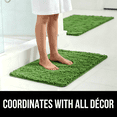thumbnail image 6 of Gdledy Jankles for Mucky Paws Super Absorbent Microfiber Dog Door Mat, Quick Dry Non-Slip Washable Chenille Rug Entryway Carpet,20"x32",Lime Green, 6 of 8