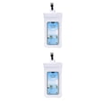 thumbnail image 3 of Soidarity Estuche para teléfono Estuche impermeable para nadar bajo el agua Estuche para manos libres Amarillo Blanco 2piezas, 3 of 6