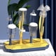 thumbnail image 3 of Estante para botellas, estante de secado, almacenamiento, soporte para máquina, Chenghan, pezón portátil azul, 3 of 8