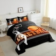 thumbnail image 3 of Feelyou 3D Basketball Print Bedding Comforter Set for Teen, Eat Sports Sleep Twin Comforter Sets, Cartoon Ball Gaming Reversible Bedding Set, Microfiber Bedroom Decor, 2-Piece, 3 of 8