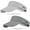 Drak Gray+Light Gray, variant on 2Pcs Sport Sun Visor Hats for Women and Men Golf Cycling Fishing Tennis Running