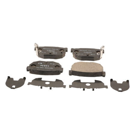 Hitachi OE Formulated Brake Pad Set  w/o Shims