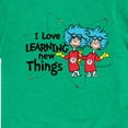 thumbnail image 3 of Cat in the Hat - I Love Learning Things - Toddler And Youth Short Sleeve Graphic T-Shirt, 3 of 5
