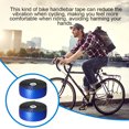 thumbnail image 4 of Wweixi 2PCS/Box Road Bike Handle Bar Wraps Super Elastic Handlebar Belt Washable Portable Breathable Cycling Riding Tapes White Blue 1 Pc, 4 of 6