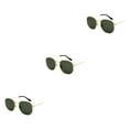 thumbnail image 3 of relayinert Fashionable Polarized Lens Small Square For Trendy Style Materials gold  blackish green 3Set, 3 of 6