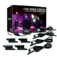 thumbnail image 3 of Xprite USA DL-RL-G2-8PC Z-Force Lightning LED RGB Bluetooth Rock Lights - 8 Piece, 3 of 6
