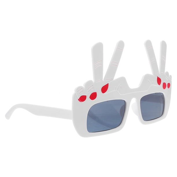 KAKOWELY Gafas de gestos, gafas de sol con gestos divertidos, disfraz de cosplay con gestos, gafas de cosplay con gestos