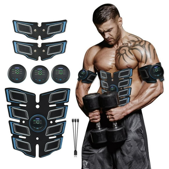 Muscle Shaper ABS Stimulator Training Exercise Belt Slimming Abdominal Gear Waist Smart Fitness Equipment Men Women Abdominal F