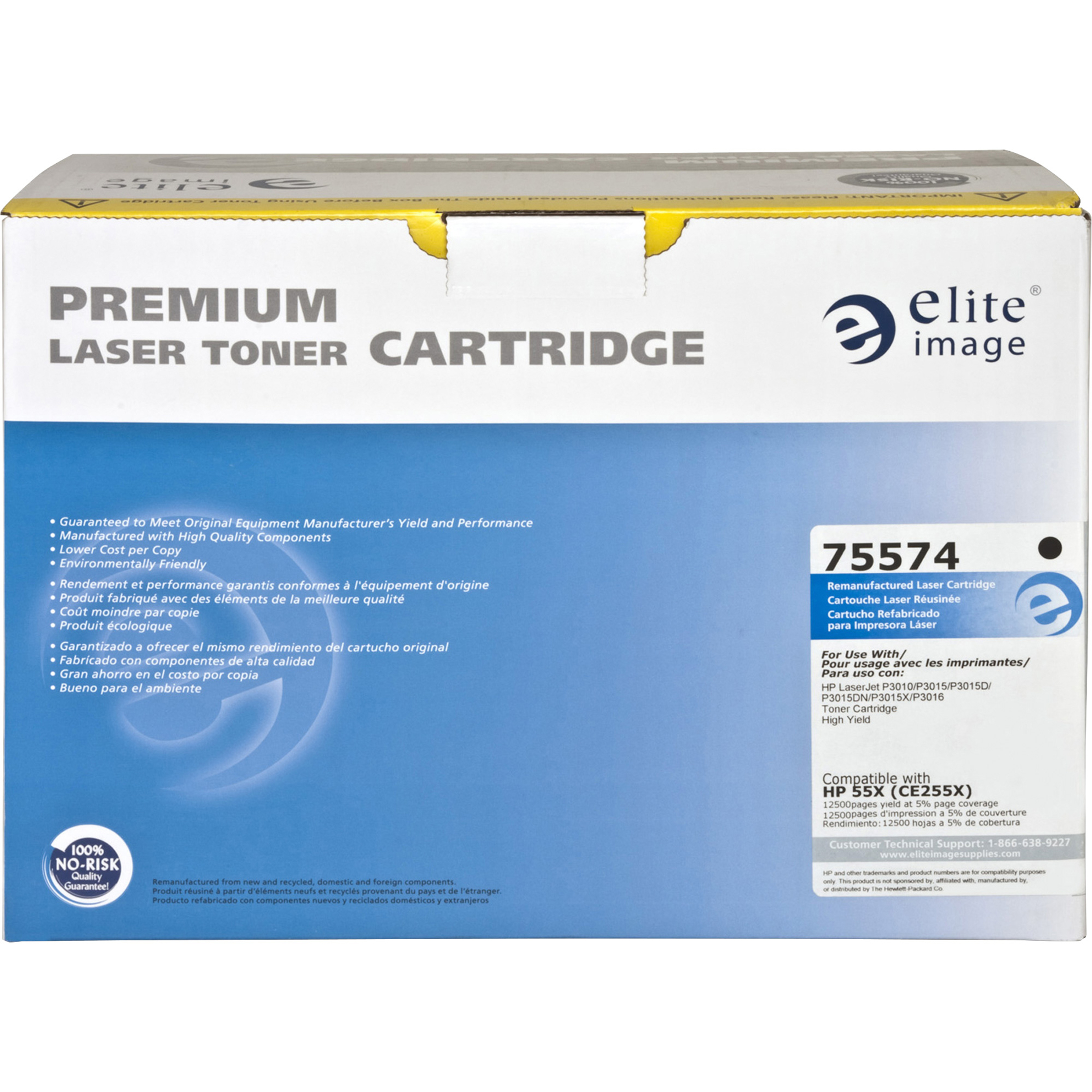 Remanufactured Elite Image, ELI75574, 75574 Toner Cartridge, 1 Each