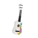 thumbnail image 4 of Ukelele de juguete para niños, guitarra de juguete para desarrollo, ligero, ajustable, 4 cuerdas blanco, 4 of 9