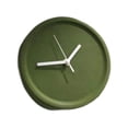 thumbnail image 4 of Reloj de pared de esquina interior, reloj decorativo, minimalista, creativo, redondo, arte de pared Verde oscuro, 4 of 9
