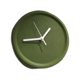 thumbnail image 4 of Reloj de pared de esquina interior Decoración de pared Reloj colgante decorativo simple redondo Verde oscuro, 4 of 9