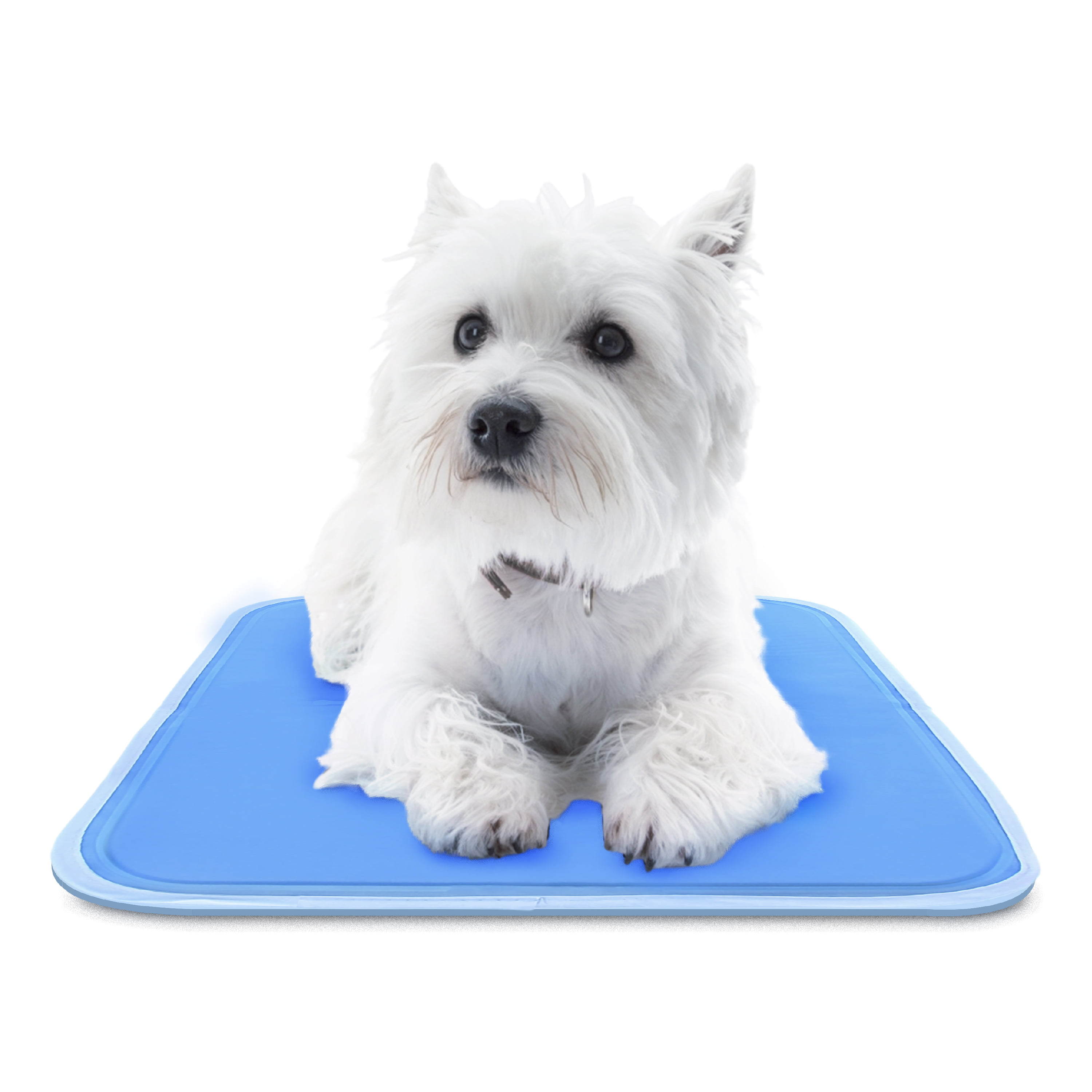 2Pc Pet Dog Cat Self Cooling Gel Mat Pad Bed Cool Mattress For Body Heat Relief 