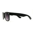 thumbnail image 3 of Retro Horn Rim Bi-focal Reading Sunglasses [Bifocal] Black Smoke +1.0, 3 of 4
